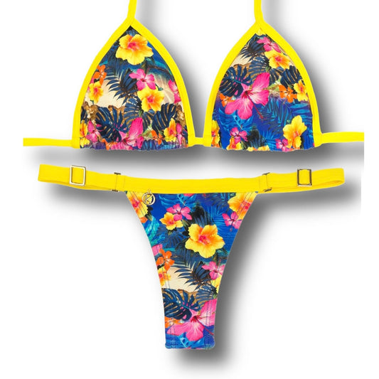 Conjunto de Bikini Hawaii | Mara Top + Tanga Fany