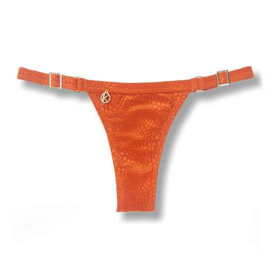 Fany Croco Sunset Thong | Ribbon Mark