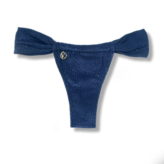 Gali Croco Marine Thong | Adjustable Curtain