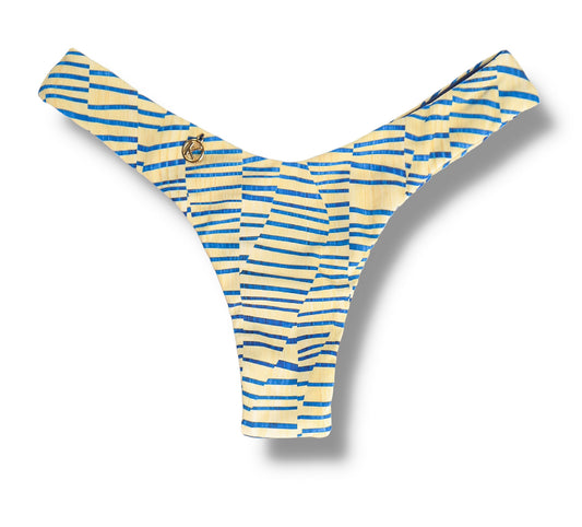 Eva Mareia Thong | Reversible Blue Marine | Hang Glider Style