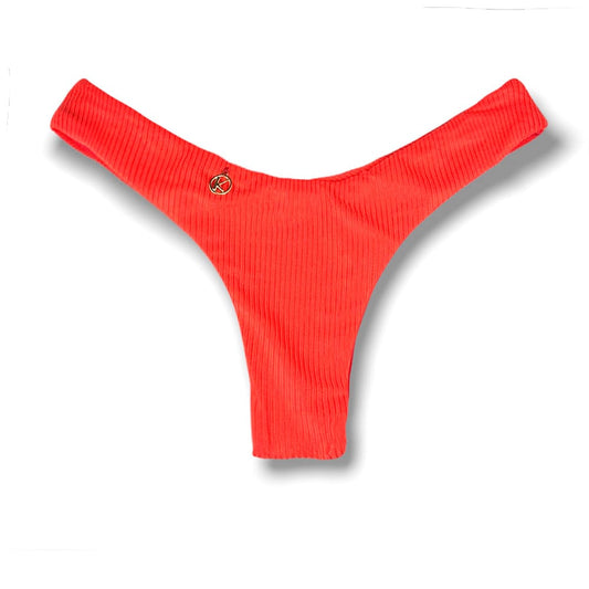 Eva Rubi Thong | Reversible Carmine Red | Hang Glider Style