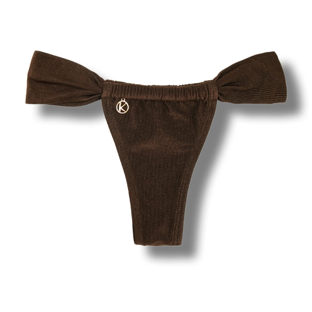 Conjunto Biquini Caffè | Top Faixa + Tanga Gali