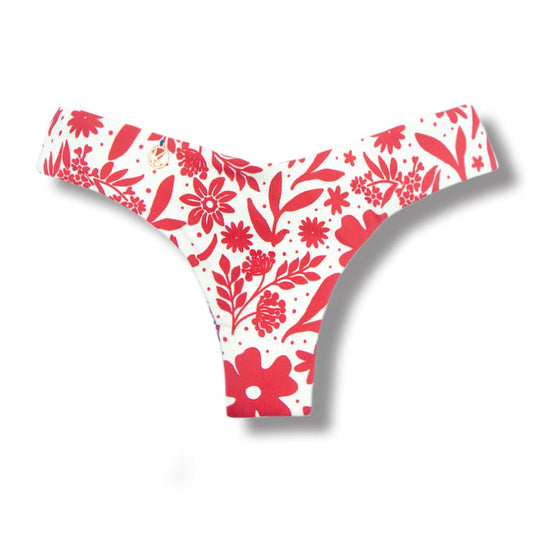 Isa Scarlet Thong | Reversible Blue | Ripple