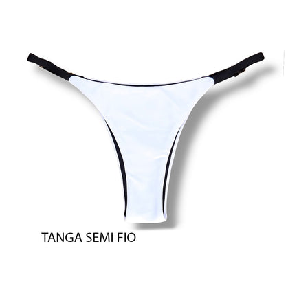 Black and White Bikini Set | Mara Top + Mia thong