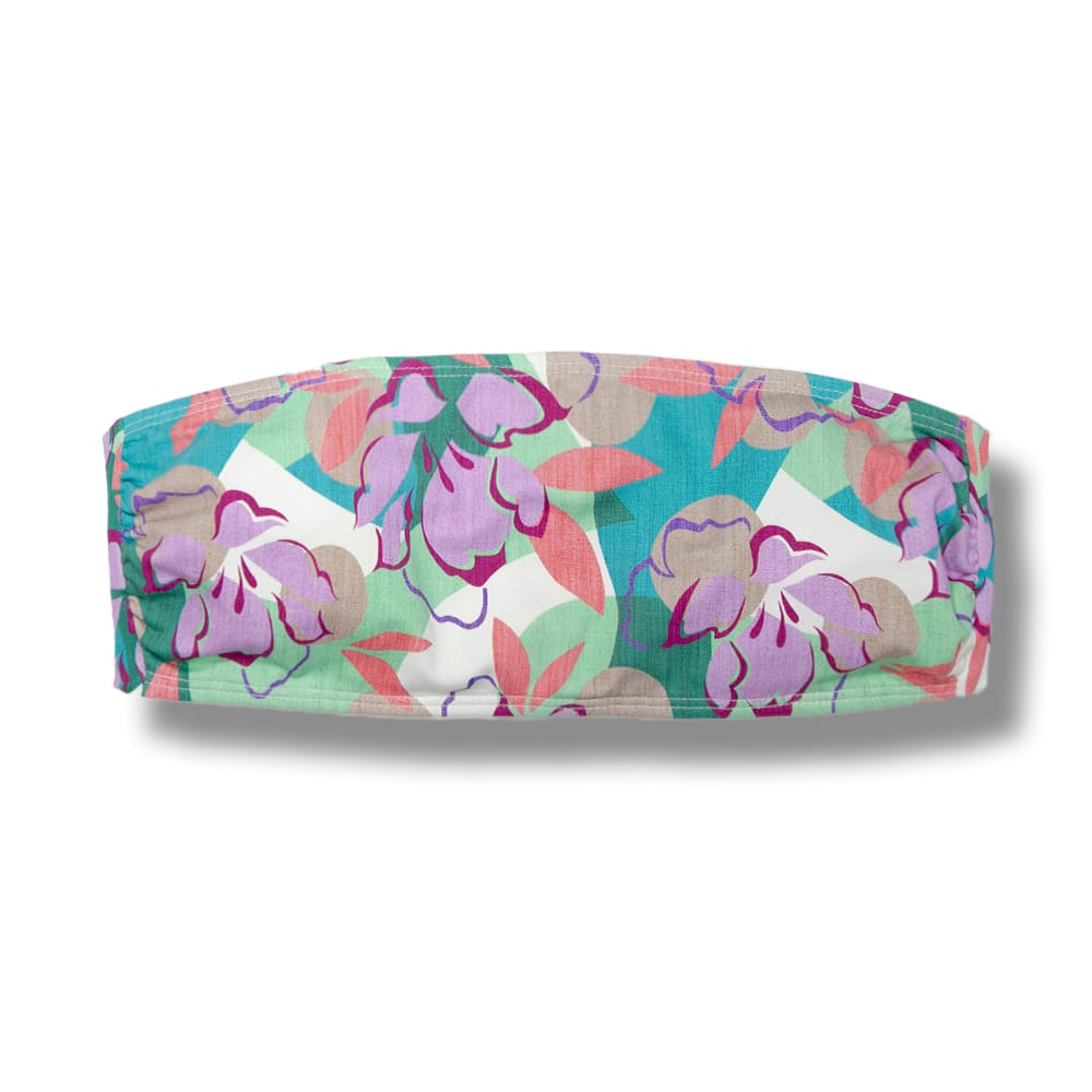 Lilac Bandeau Top | Back Tie Closure