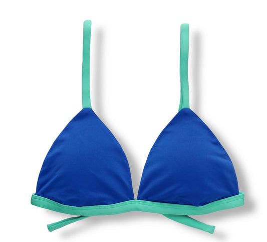 Jade Cobalt Blue with Mint Green Top | Fixed Triangle
