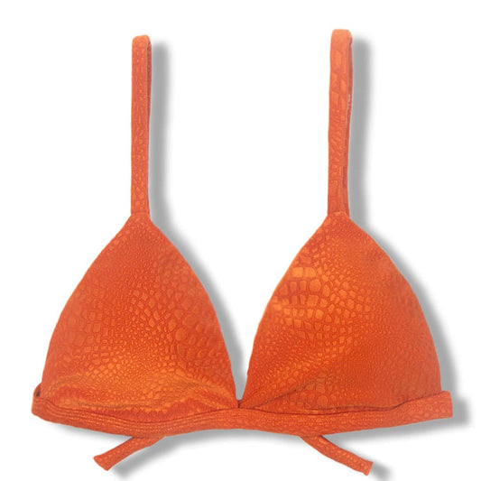 Jade Croco Sunset Top | Fixed Triangle