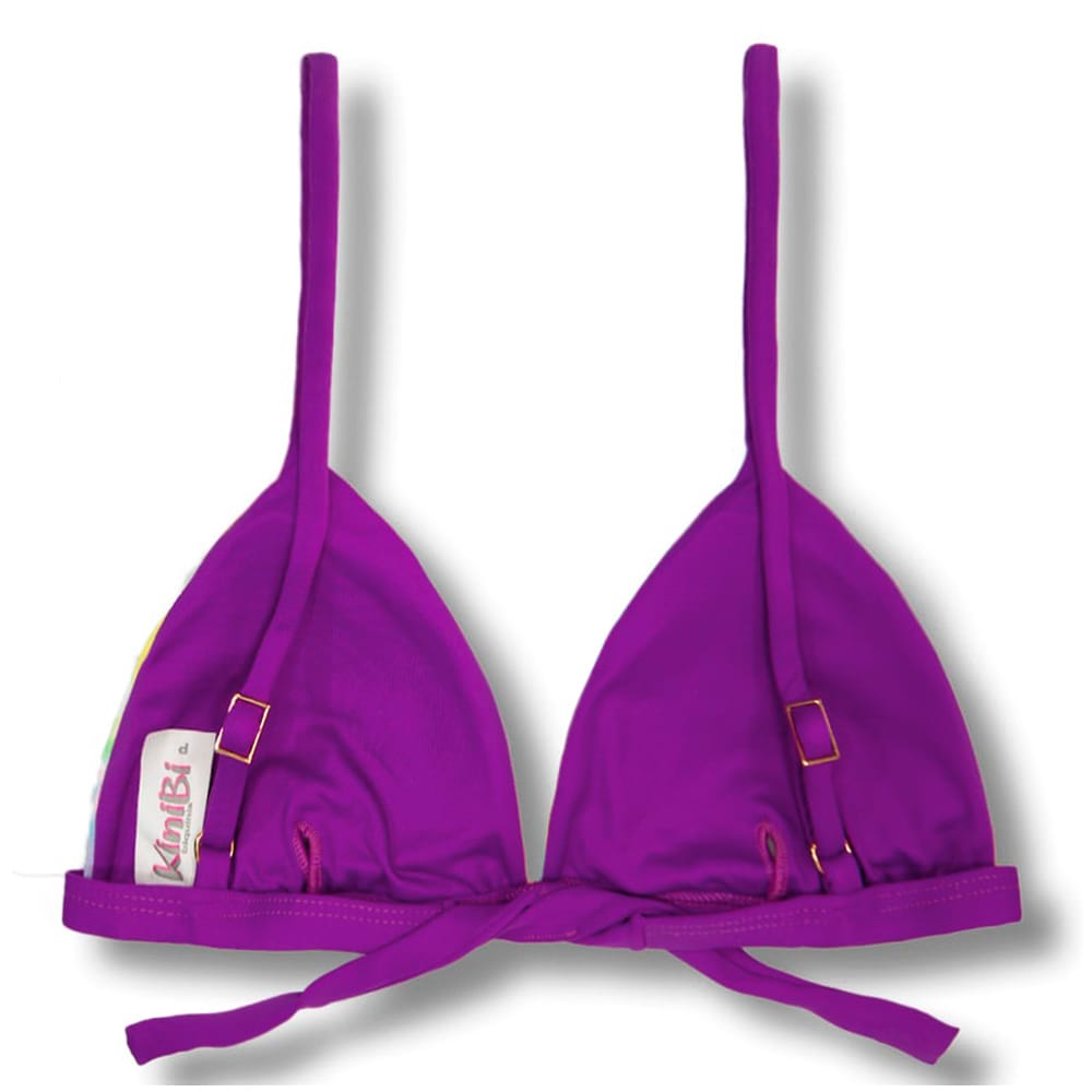 Jade Tie Dye with Grape Top | Fixed Triangle