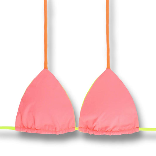 Top Lua Lollypop | Bicolor | Triângulo com Bojo