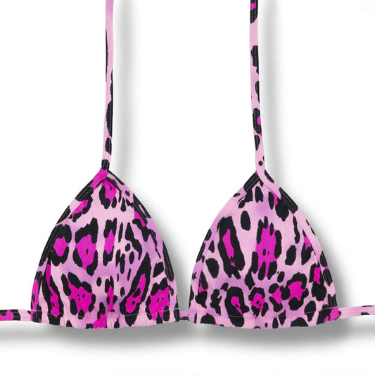 Mara Animal Print Rosê Top | Triangle