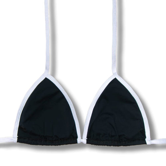 Mara White and Black with White Top | Triangle