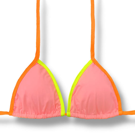 Mara Lollypop Top | Bicolor | Triangle