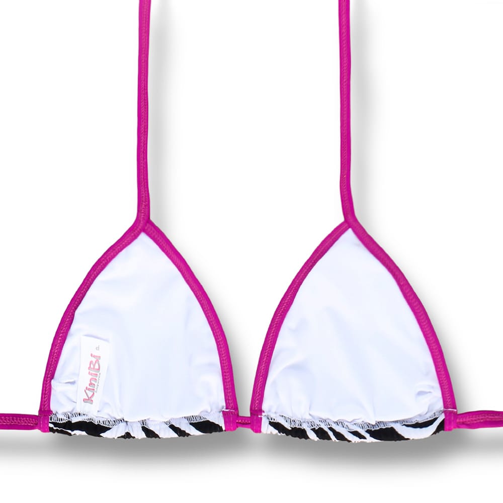 Mara Zebra Fany with Grape Top | Triangle
